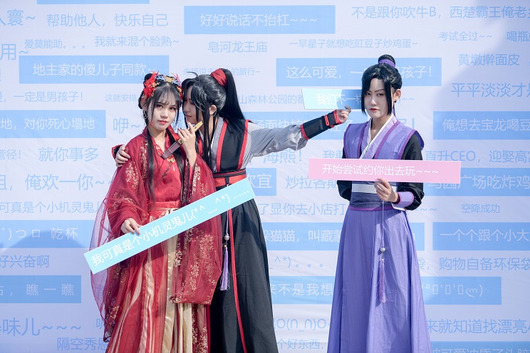 國風動漫嘉年華,二次元齊聚項王故里(圖2) 國風動漫嘉年華,二次元齊聚項王故里(圖2)