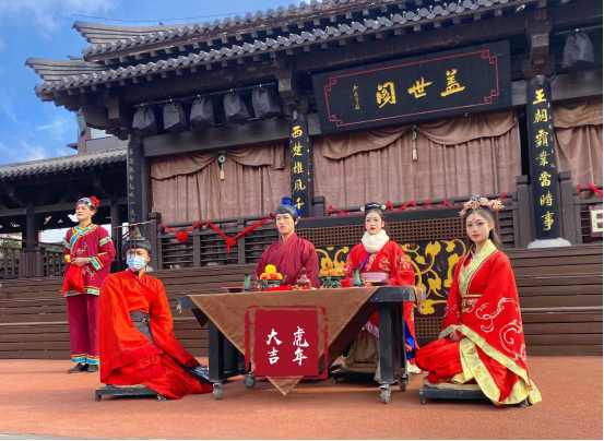 “金虎活力鬧新春，西楚古城賞民俗”項王故里春節活動精彩紛呈(圖1)