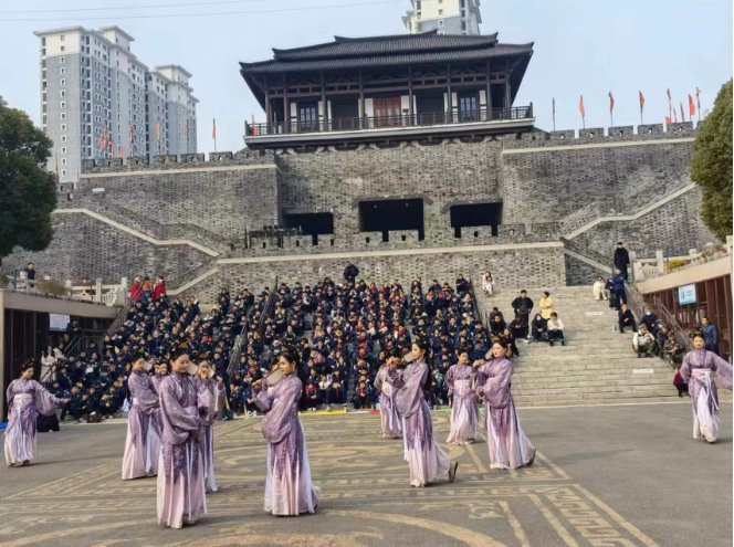 項王故里景區迎來今年首波研學旅行團(圖2)
